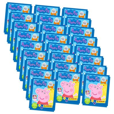 Panini Peppa Pig Sticker - Mein Fotoalbum (2023) - 25 Tüten Sammelsticker