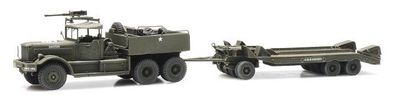 Artitec 6870280 - 1/87 / H0 M19 Diamond T with trailer US Army - Neu