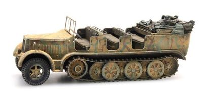 Artitec 6870067 - 1/87 / H0 WWII Dt. Sdkfz 7 Zugkraftwagen 8T - Tarnung - Neu