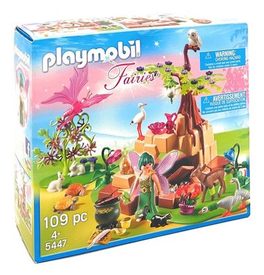 Playmobil 5447 Zaubertrankfee Elixia im Tierwäldchen Feen Feenwelt NEU&OVP