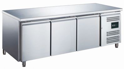 Bäckerei Kühltisch Mod. EPA 3100TN 3 Türen Edelstahl 1020x800x850 Gastlando