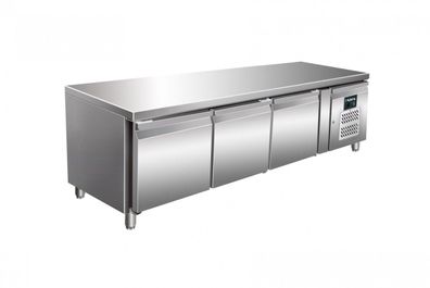 Unterbau Kühltisch Mod. UGN 3100TN 3 Schubladen Edelstahl 1795x700x650 Gastlando