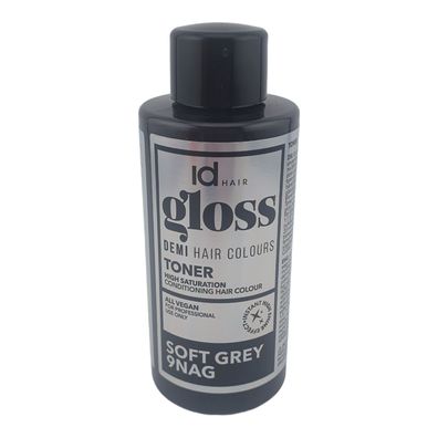 ID Hair gloss Demi Hair Colours Toner - Soft Grey 9Nag 75ml