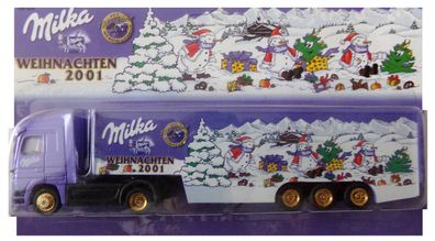 Milka Nr.06 - Weihnachten 2001 - MB Actros - Sattelzug