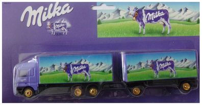 Milka Nr.12 - Alpenlandschaft - MB Actros - Hängerzug