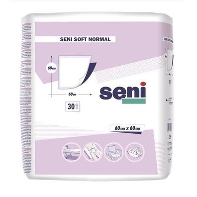 Seni Soft Normal Bettschutzunterlagen 60 x 60 cm 30 Stück