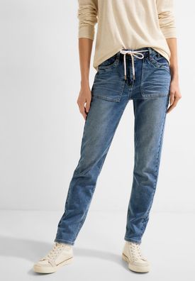 Cecil Casual Fit Jeans in Authentic Blue Wash