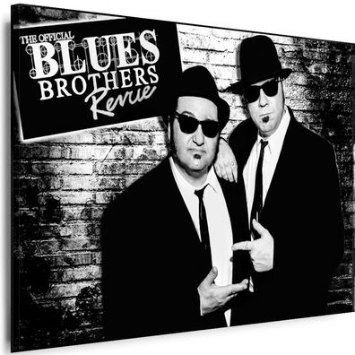BILDER Leinwand Film Blues Brothers Hollywood Stars Wandbilder Kunstdruck