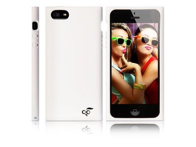 Varioo Silicon Case iPhone 5 White Handytasche , Handy Schutz,