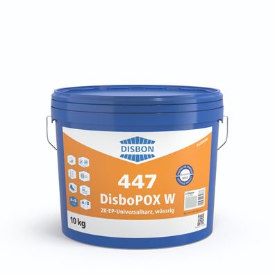 Disbon 447 DisboPOX W 2K-EP-Universalharz 10 kg betongrau RAL 7023