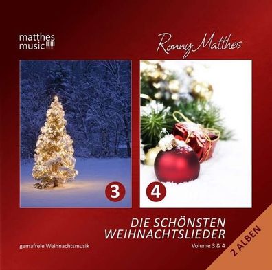 Ronny Matthes: Die Schönsten Weihnachtslieder Vol. 3 & 4 - Instrumentale deutsche &