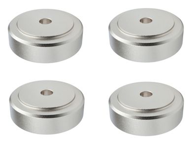Dynavox Aluminium Füsse Midi silber / für Geräte oder LS / 4er Set/ ...40 kg!