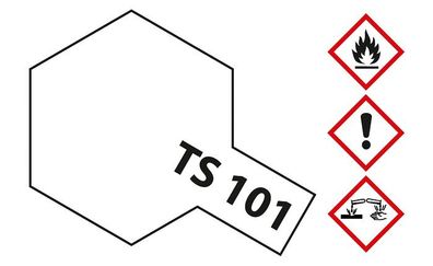 Tamiya 85101 - Acryl Spray Farbe - - Ts-101 Basis Weiss (Decklack) 1