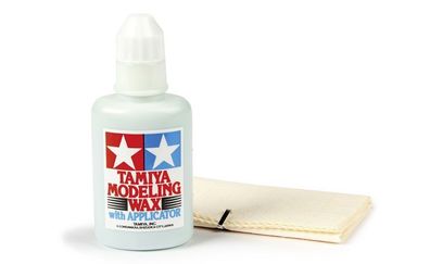 Tamiya 87036 - Modeling Wax / Polierwachs (30ml) Mit Tuch - Neu