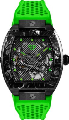 Philipp Plein PWBAA1022 $KELETON $PORT-MASTER NEON LIME schwarz grün Herren Uhr
