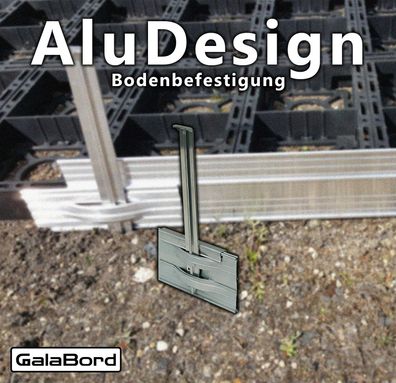 AluDesign - Bodenbefestigungs-Set