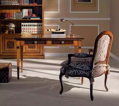 Luxus Polster Sitzer Sessel Stoff Design Klassisch Relax Lounge Italien