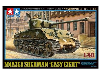 Tamiya 32595 - 1/48 WWII U.S. Medium Tank M4A3E8 Sherman "Easy Eight" - Neu