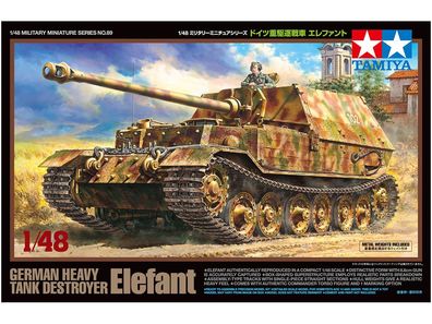 Tamiya 32589 - 1/48 WWII German Heavy Tank Destroyer Elefant - Neu