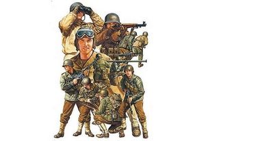 Tamiya 32513 - 1/48 Figuren Set - U.S. Army Infantry Gi Set - Neu