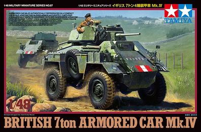Tamiya 32587 - 1/48 British 7Ton Armored Car Mk. Iv - Neu