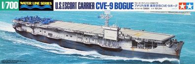 Tamiya 31711 - 1/700 Wl U.S. Navy Escort Carrier Cve-9 Bogue - Neu