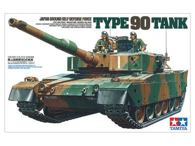 Tamiya 35208 - 1:35 Japan Ground Self Defense Force Type 90 Tank - Neu