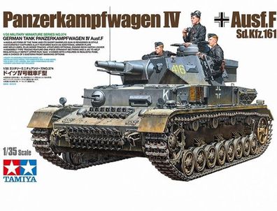 Tamiya 35374 - 1/35 WWII Dt. Panzerkampfwagen / PzKpfw IV Ausf. F (Sd. Kfz 161)