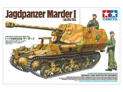 Tamiya 35370 - 1/35 WWII Dt. Sd. Kfz.135 Marder I Jagdpanzer - Neu