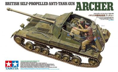Tamiya 35356 - 1/35 WWII British Self Propelled Anti Tank Gun Archer - Neu
