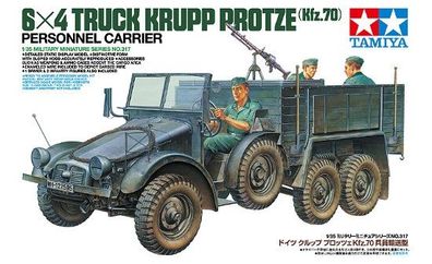 Tamiya 35317 - 1/35 Dt. Leichter Lkw Krupp Protze - Neu