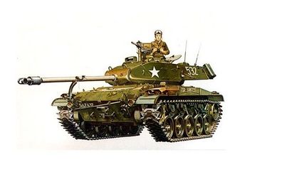 Tamiya 35055 - 1/35 Us Panzer M41 Walker Bulldog - Neu