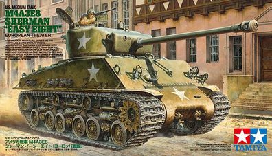 Tamiya 35346 - 1/35 WWII Us M4A3E8 Sherman Easy Eight - European Theater - Neu