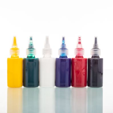 Monalisa flüssige Acrylfarben Set 6 x 40 ml (240ml) | Acrylic Ink Set