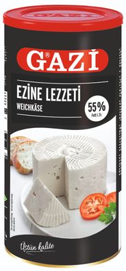 Gazi Ezine Lezzeti Käse 2x 800g 55% Fett i. Tr. türkischer Weichkäse cremig