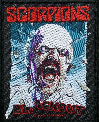 Scorpions Blackout Aufnäher Patch NEU & Official!