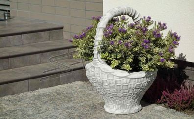 Blumentöpfe Kasten Topf Blumen Töpfe XXL Beton Garten Terrasse Skulptur S104072