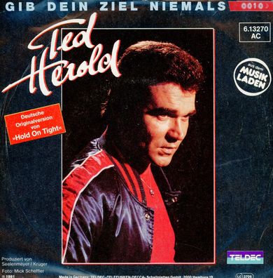 7" Vinyl Ted Herold # Gib Dein Ziel niemals auf