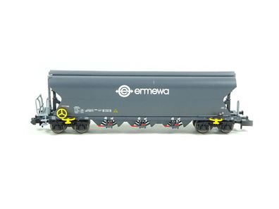 Getreidewagen Tagnpps 101m³ "ERMEWA" dunkelgrau, NME N 212633 neu OVP