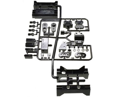 Tamiya 300005564 - C-Teile Lenk./ Befestigungst.2Achs Trucks - Neu