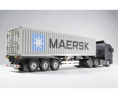 Tamiya 300056326 - 1:14 RC 40ft. Container Auflieger Maersk - Neu