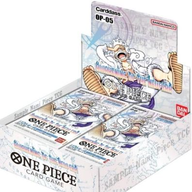 Pre Order One Piece Card Game Awakening of the New Era OP05 Booster Box Display