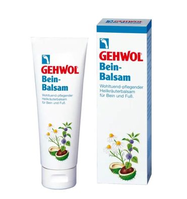 GEHWOL Bein-Balsam - Hautpflegender, nicht fettender Heilkräuterbalsam - 125 ml