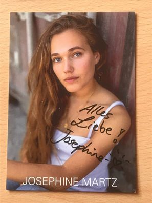 Josephine Martz Autogrammkarte orig signiert Schauspieler Comedy #6361