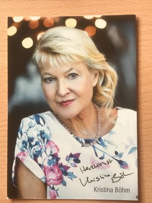 Kristina Böhm Autogrammkarte orig signiert Schauspieler Comedy #6358