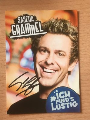 Sascha Grammel Autogrammkarte orig signiert Schauspieler Comedy #6264