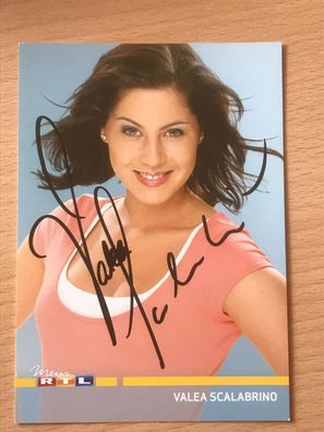 Valea Scalabrino Unter UNs Autogrammkarte orig signiert Schauspieler Comedy 6312