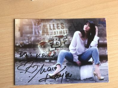 Mara Kayser Autogrammkarte orig signiert MUSIK Schlager ROCK POP #6225
