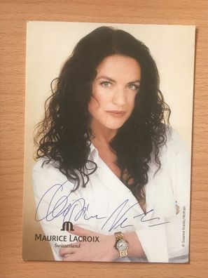 Christine Neubauer Autogrammkarte orig signiert Schauspieler Comedy #6257
