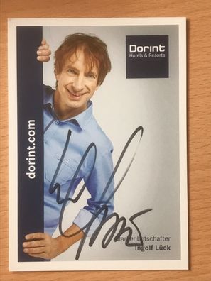 Ingolf Lück Autogrammkarte orig signiert Schauspieler Comedy #6286